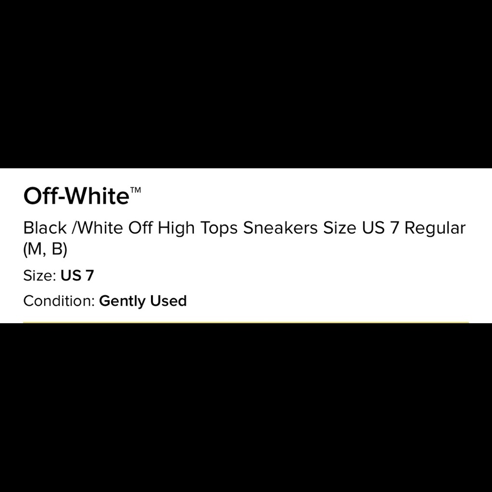 Off white - Picture 12 of 12
